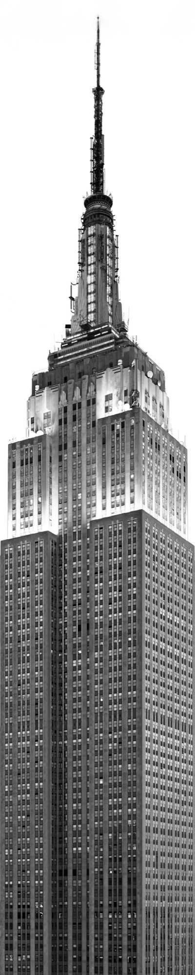 Photo murale intissé impression numérique Empire State Building