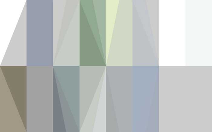 Photo murale intissé impression numérique Gem Stone Rhombus grey-bleu