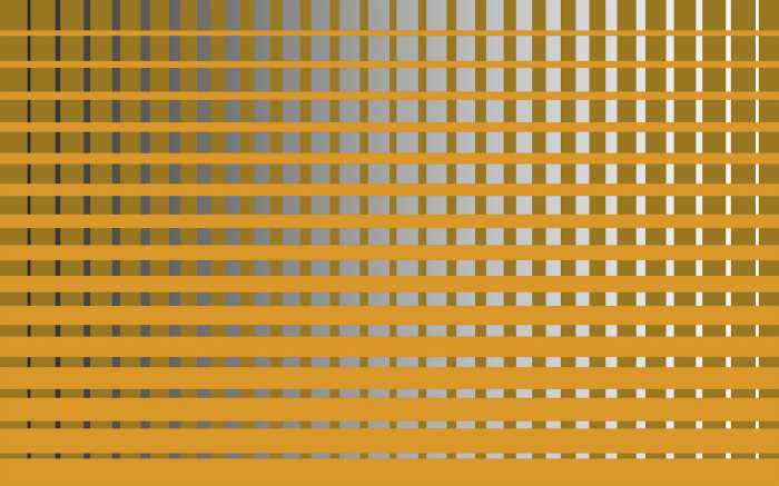 Photo murale intissé impression numérique Griddy orangecognac-grey