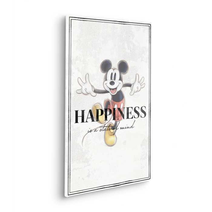 Tableau intissé Mickey Be Kind