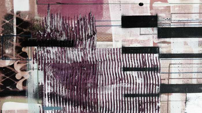 Photo murale intissé impression numérique Fringe Upswept pastell
