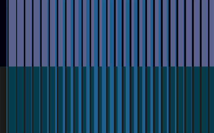 Photo murale intissé impression numérique Lamello Mezzo blue-petrolblue