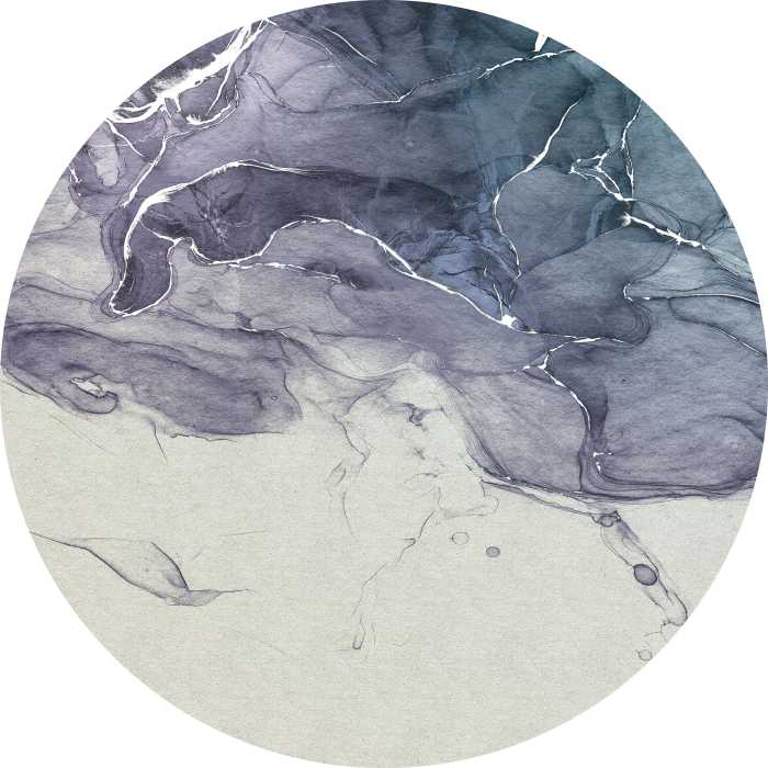 Photomural rond Fabled INK