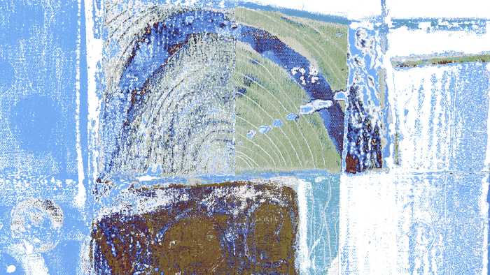 Photo murale intissé impression numérique Gates Opening lightblue