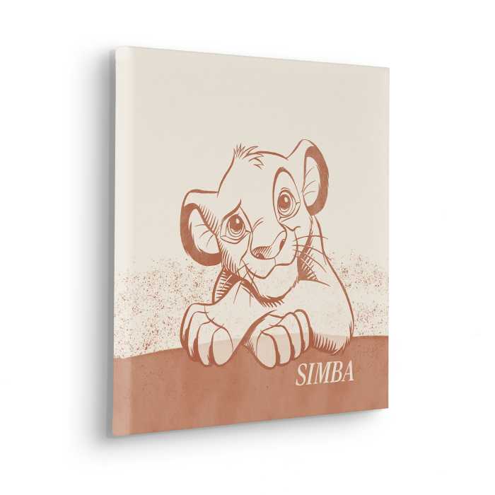 Toile Imprimé Disney The Lion King It´s Simba