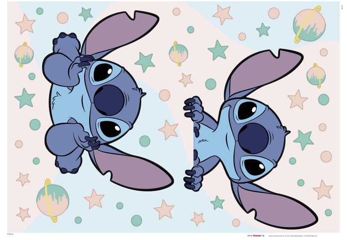 Sticker mural Disney Stitch Dream