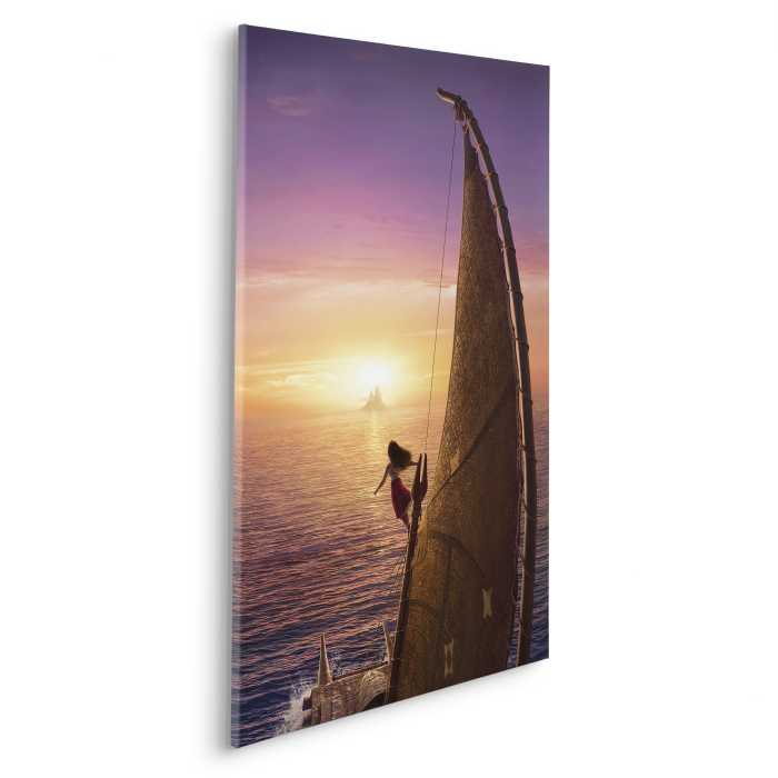 Toile Imprimé Disney Moana 2 To the Horizon