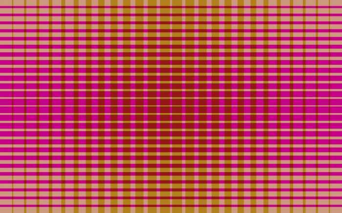 Photo murale intissé impression numérique Chequered pink-beige