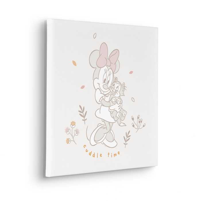 Toile Imprimé Disney Minnie Mouse Cuddle Time