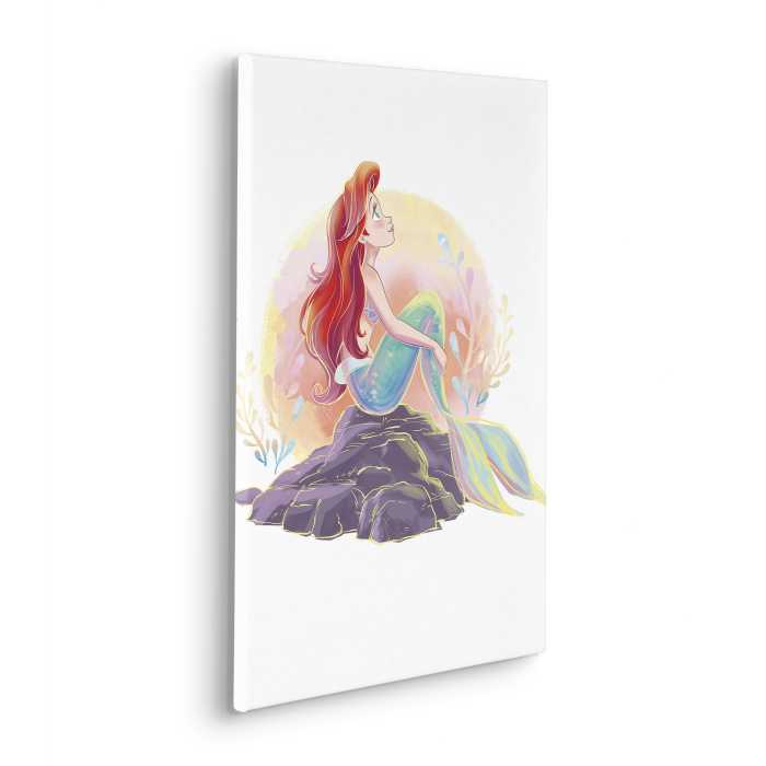 Toile Imprimé Disney Ariel Sunrise
