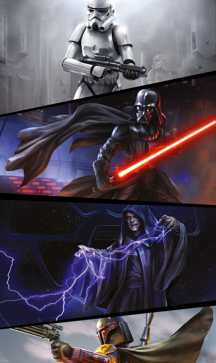 Panneau sur intissé  Star Wars Moments Imperials