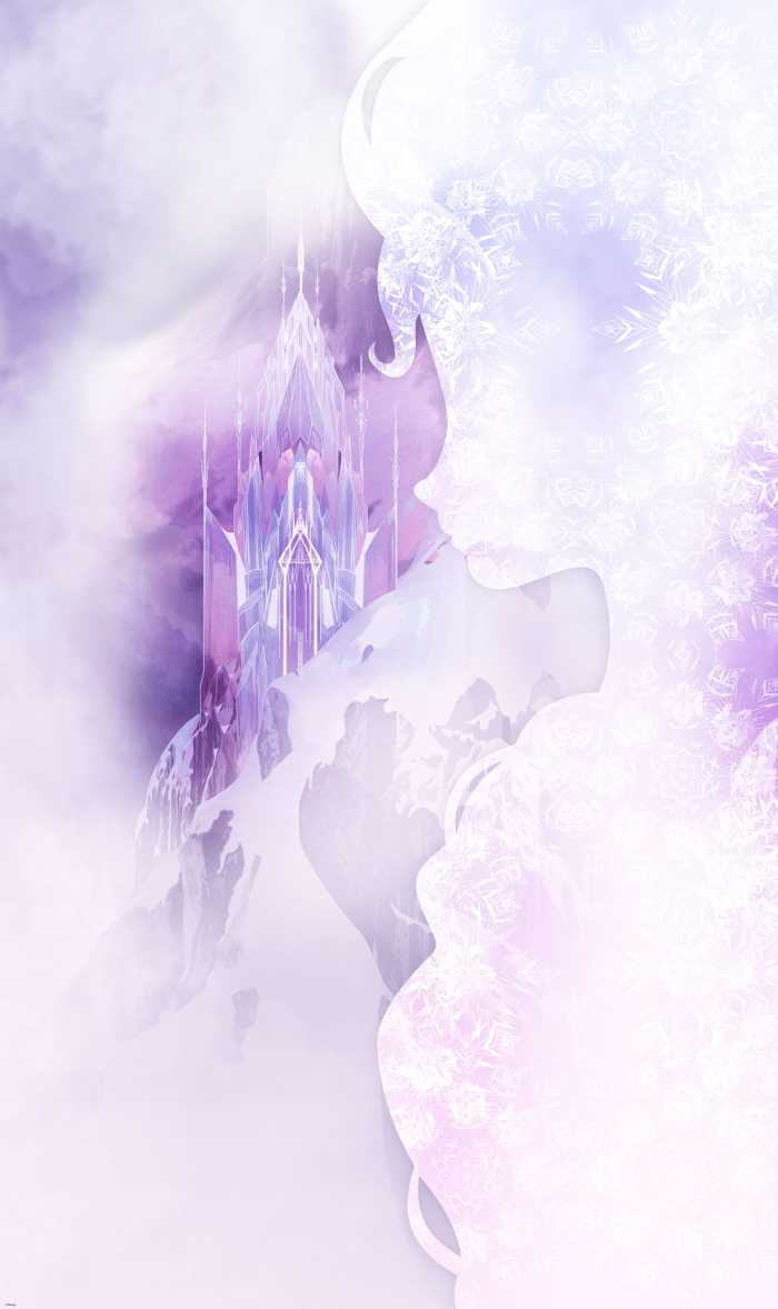 Panneau sur intissé  Frozen Winter Mist