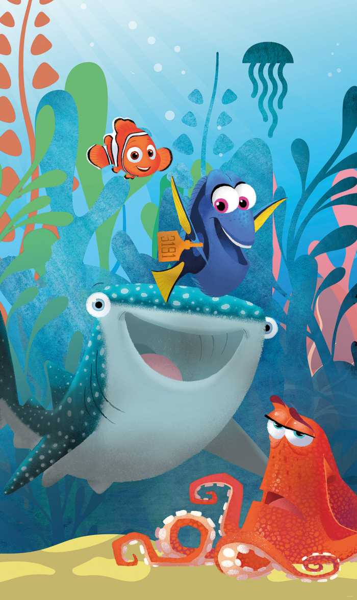Panneau sur intissé  Finding Dory Aquarell