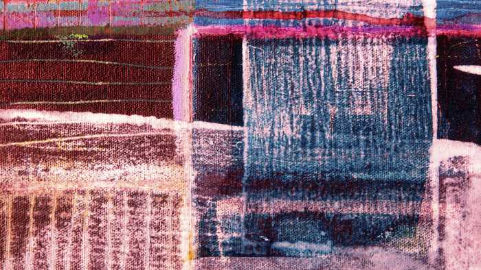 Photo murale intissé impression numérique Rooms Zooming rose