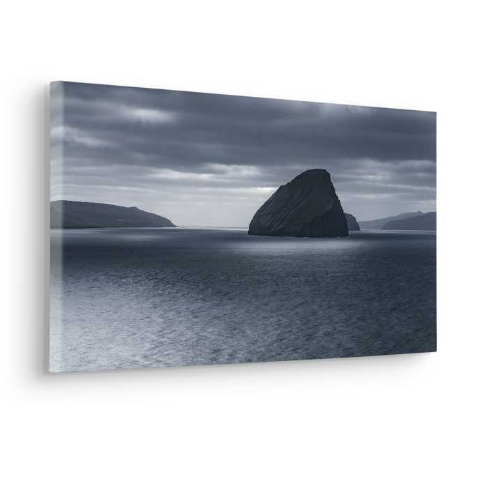 Tableau intissé Silver Sea
