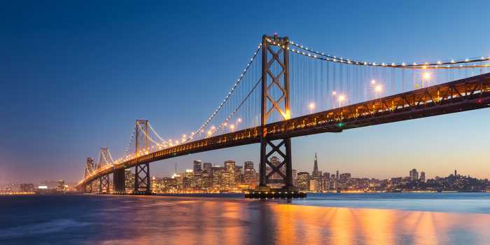 Panneau sur intissé  Spectacular San Francisco
