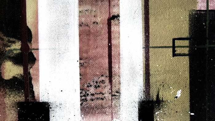 Photo murale intissé impression numérique Traces Drizzling pastell
