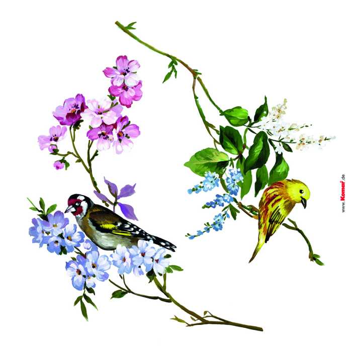 Sticker fenêtre Wedding Birds