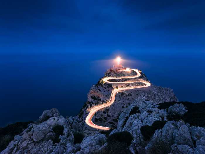 Photo murale intissé impression numérique Cap Formentor