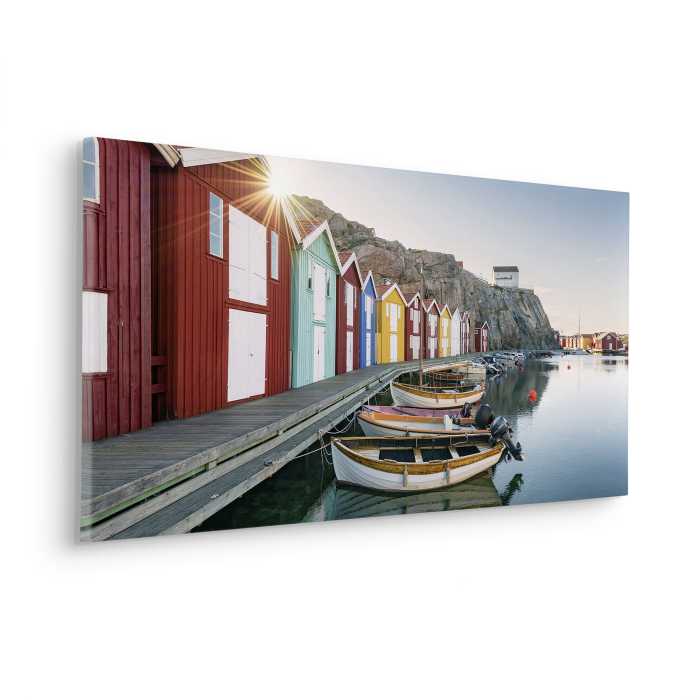 Tableau intissé Malerische Smögen