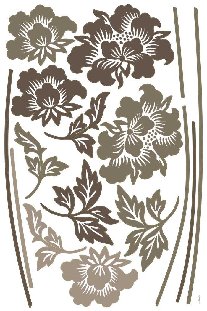 Sticker mural Flower