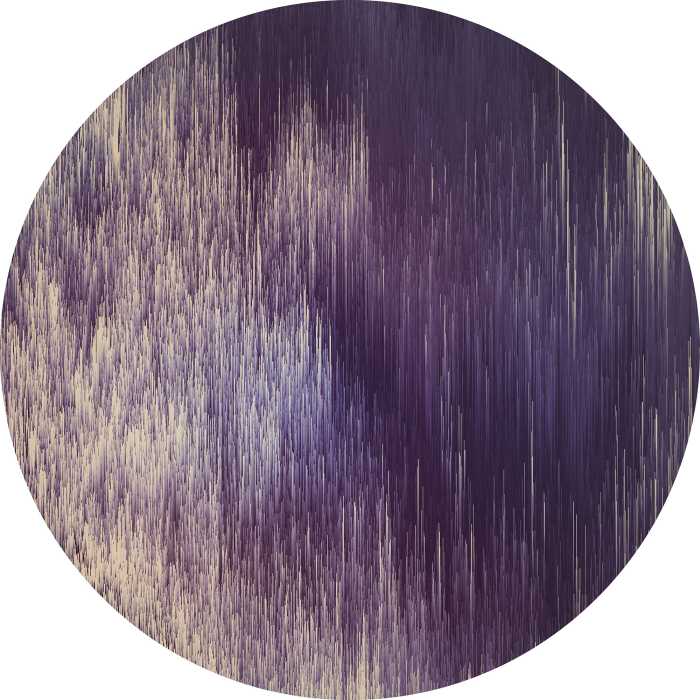 Photomural rond Harmony