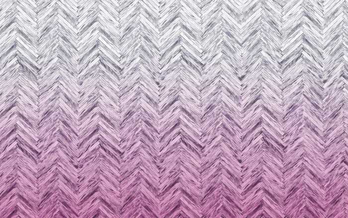 Photo murale intissé impression numérique Herringbone Pink