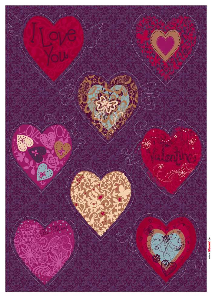 Sticker mural Valentine