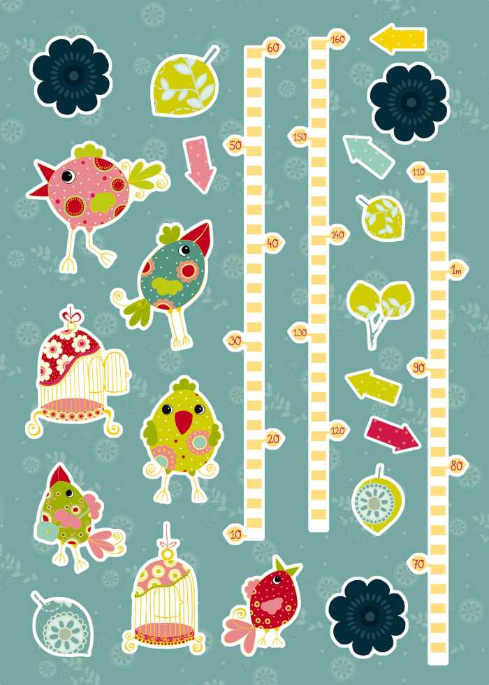 Sticker mural My Size