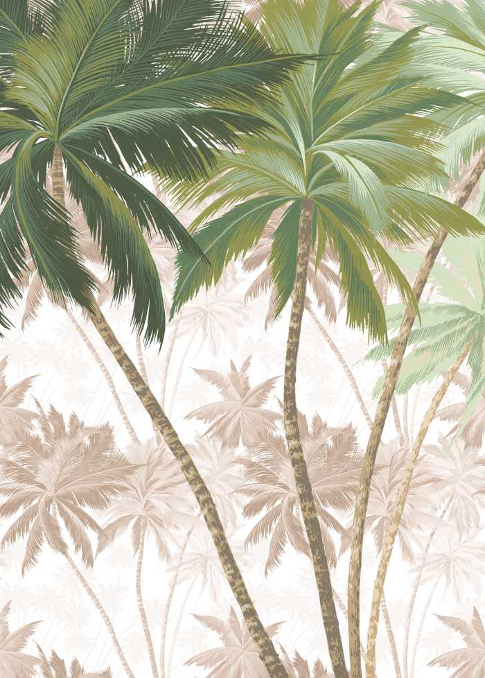 Photo murale intissé impression numérique Palmera