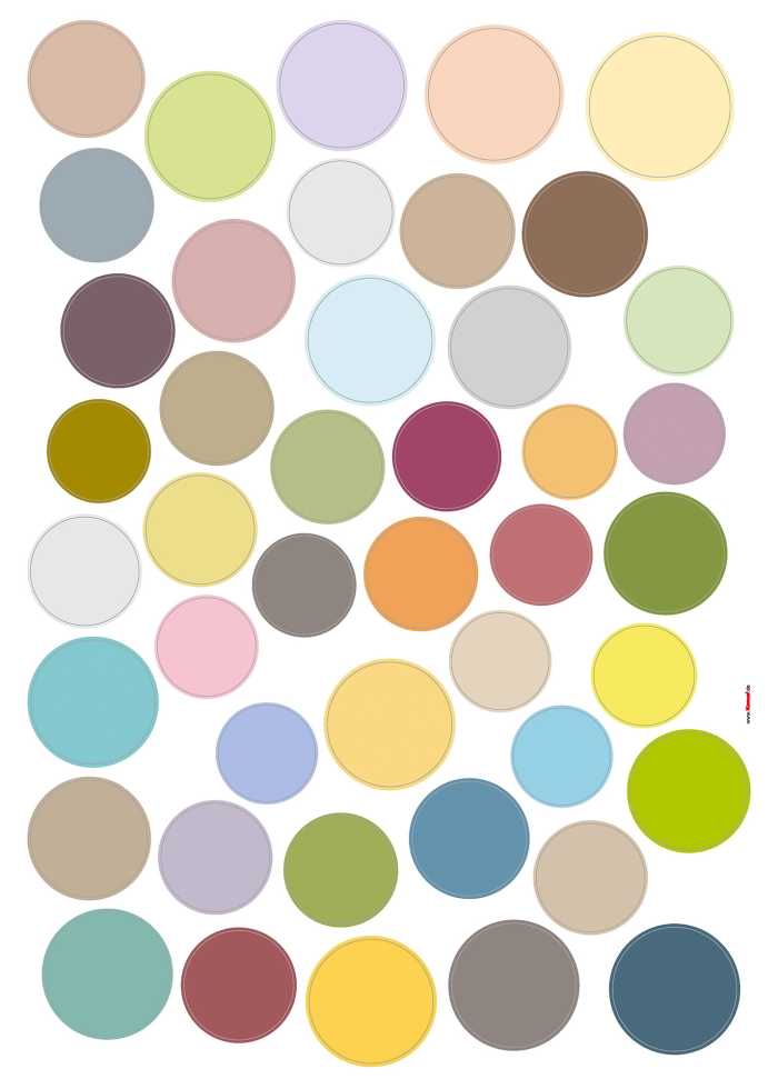 Sticker mural Dots
