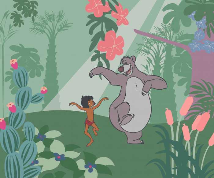 Photo murale intissé impression numérique Jungle Book Just Kidding