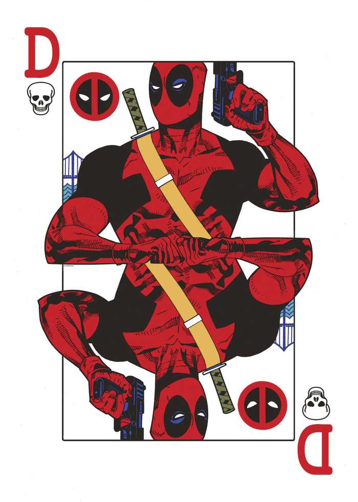 Affiche d'art Marvel Deadpool Jack of all Trades