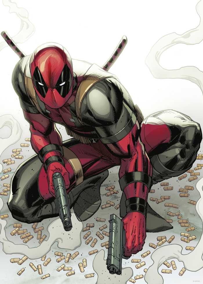 Affiche d'art Marvel Deadpool Bullets