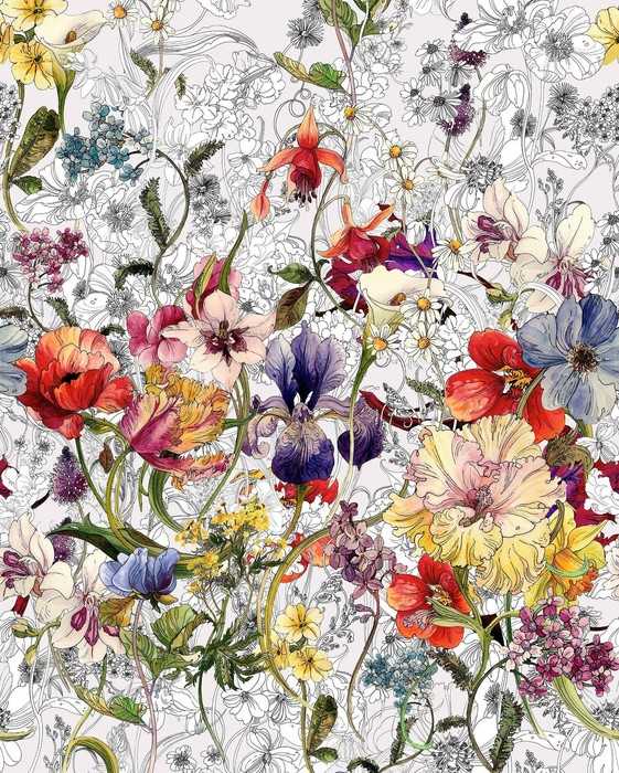Intissé Standard Danse des Fleurs