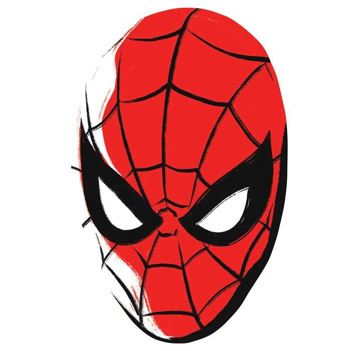 Sticker autocollante sur intissé Spider-Man Big Head