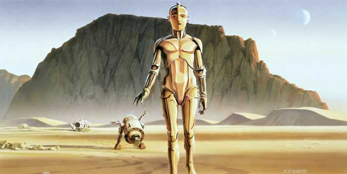 Intissé Standard Star Wars Classic RMQ Droids