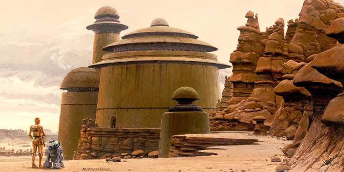 Intissé Standard Star Wars Classic RMQ Jabbas Palace