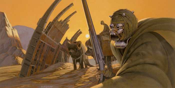 Intissé Standard Star Wars Classic RMQ Tusken
