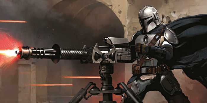 Intissé Standard Star Wars The Mandalorian Blaster