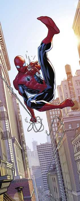 Intissé Standard Marvel Spider-Man Swinging