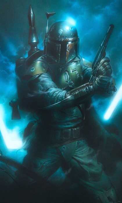 Intissé Standard Star Wars Classic Bounty Hunter