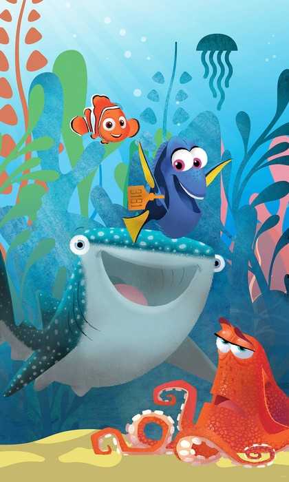 Intissé Standard Finding Dory Aquarell