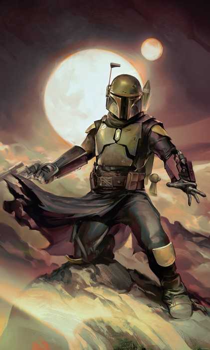 Intissé Standard Star Wars Boba Fett Epic