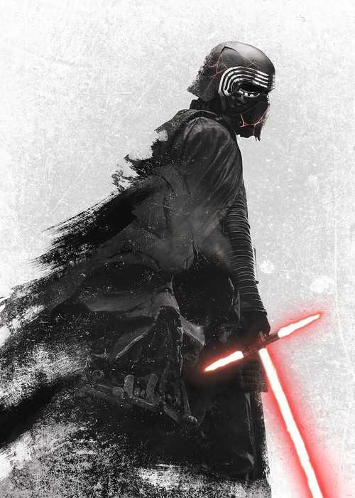 Intissé Standard Star Wars Kylo Vader Shadow