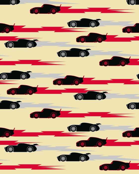 Intissé Standard Disney and Pixar Cars Pattern
