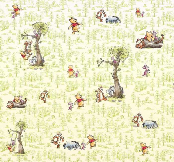 Intissé Standard Winnie the Pooh Friends