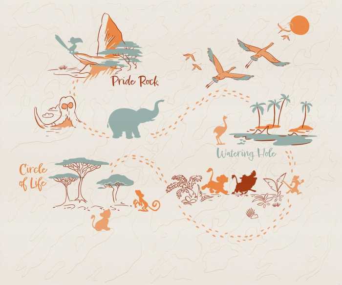 Intissé Standard Disney The Lion King Circle of Life