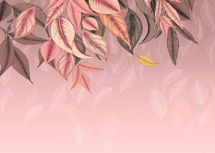 Intissé Standard Falling Leafs