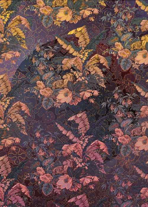 Intissé Standard Orient Violet